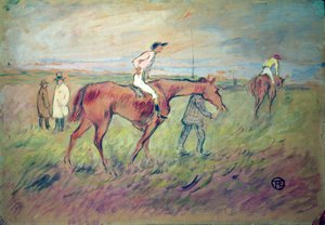 En las carreras de Henri de Toulouse Lautrec